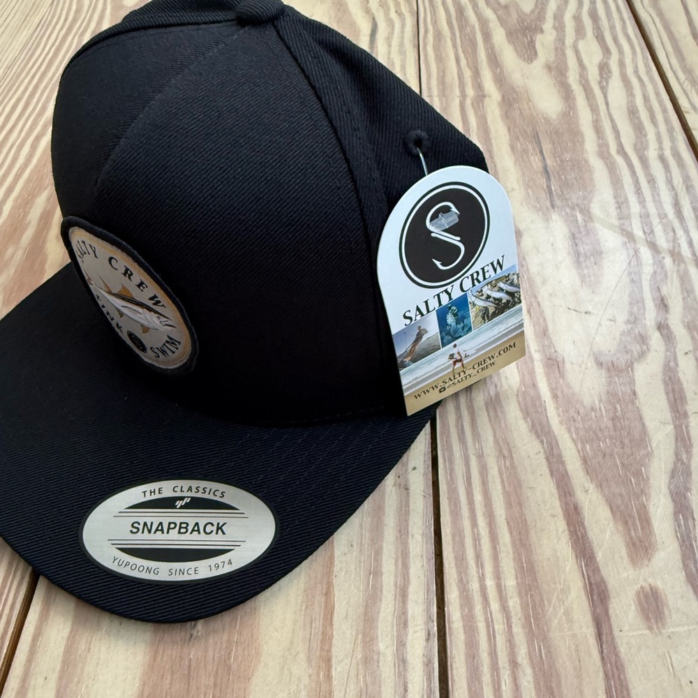 Salty crew sink swim SnapBack trucker hat NWT - Picture 3 of 5